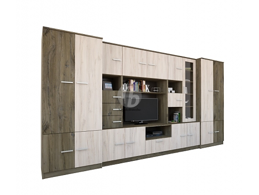 Modern szekrénysorok - Firenze szekrénysor 380cm