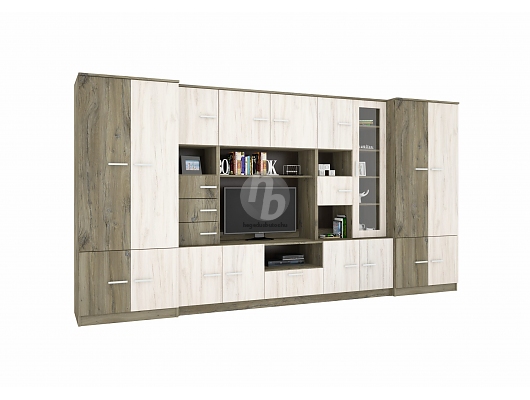 Modern szekrénysorok - Firenze szekrénysor 380cm