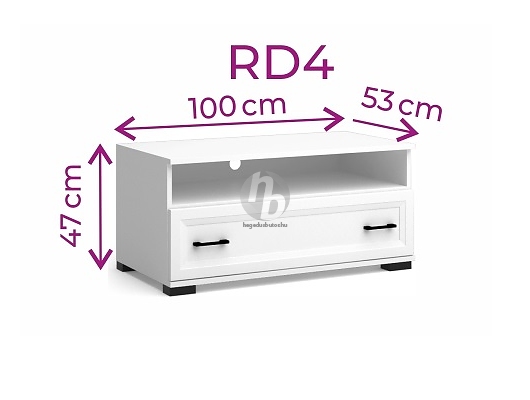 TV állványok - Rodosz RD4 TV-állvány