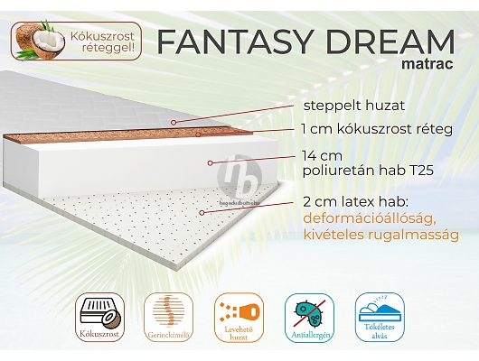 Ágybetét, matrac - Fantasy Dream matrac