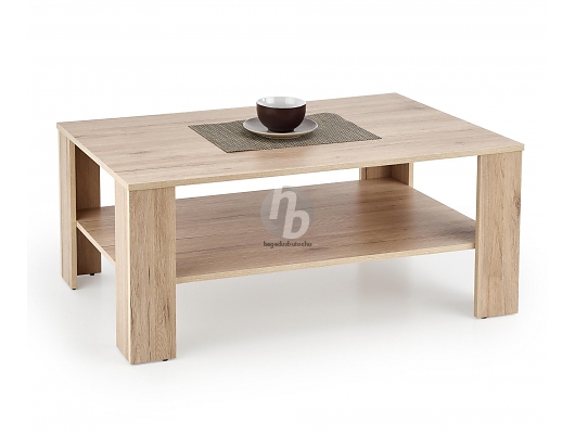 Bútorlapos és fa dohányzóasztal - Kwadro dohányzóasztal