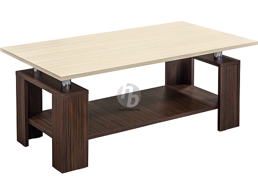 Bútorlapos és fa dohányzóasztal - Firenze 2 dohányzóasztal