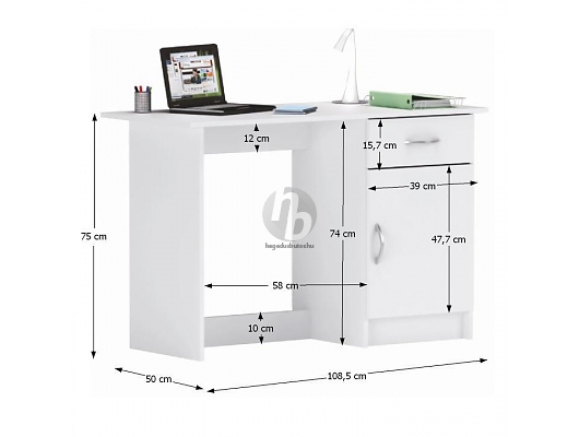 Íróasztalok, számítógépasztalok - Siriss Íróasztal
